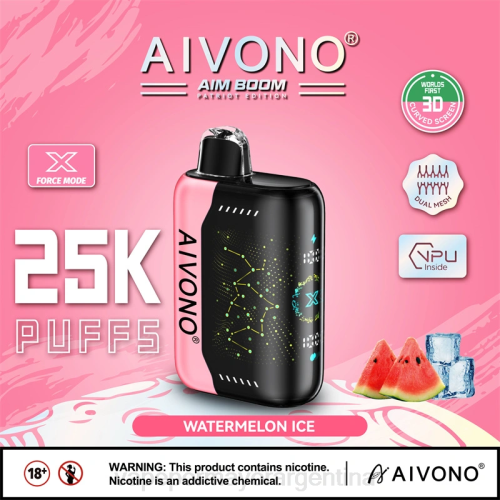 Vaporizador Al Por Mayor - Aivono AIM BOOM 25000 hielo de sandia 02BD353
