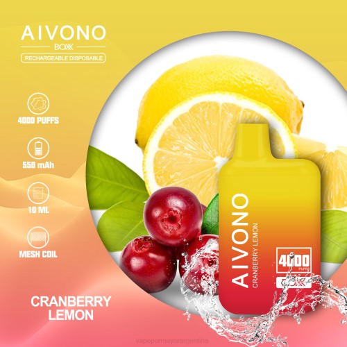 Tienda De Vapeo Al Por Mayor - Aivono AIM BOXX 4000 limón arándano 02BD218