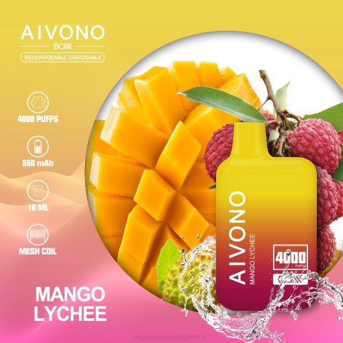 Vapeo Al Por Mayor - Aivono AIM BOXX 4000 lichi de mango 02BD216