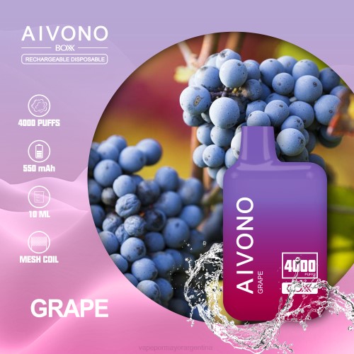 Vaporizador Al Por Mayor - Aivono AIM BOXX 4000 uva 02BD213