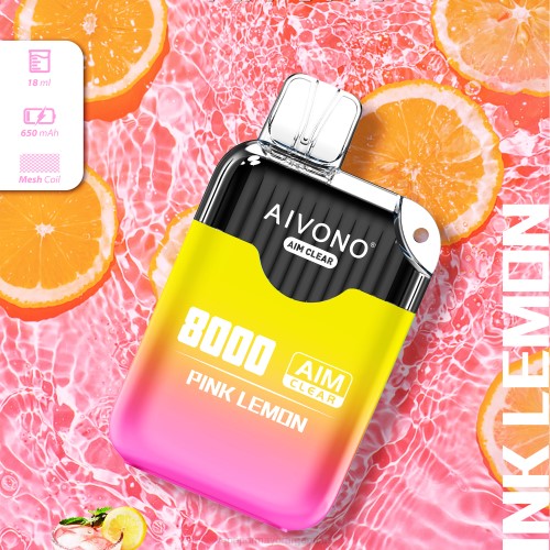Vape Por Mayor Argentina - Aivono AIM CLEAR 8000 limon rosa 02BD211