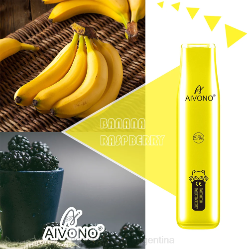 Vaporizador Desechable Al Por Mayor - Aivono AIM CAT 400 frambuesa plátano 02BD334