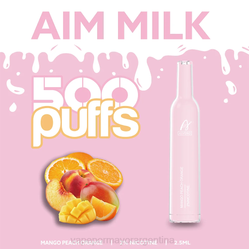 Productos De Vapeo Al Por Mayor - Aivono AIM MILK 500 mango melocotón naranja 02BD269