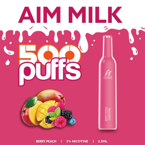 Vaporizador Al Por Mayor - Aivono AIM MILK 500 melocotón de baya 02BD273