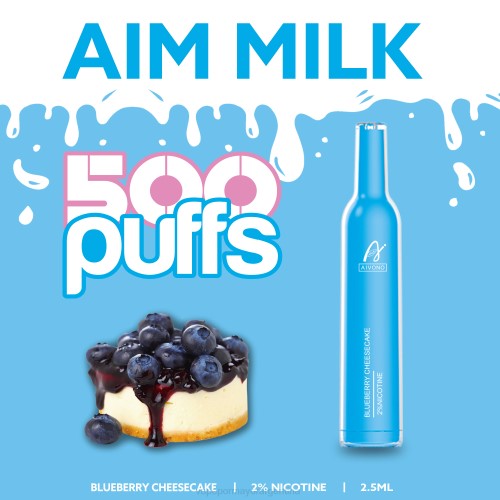 Vaporizador Desechable Al Por Mayor - Aivono AIM MILK 500 pastel de queso con arándanos 02BD274