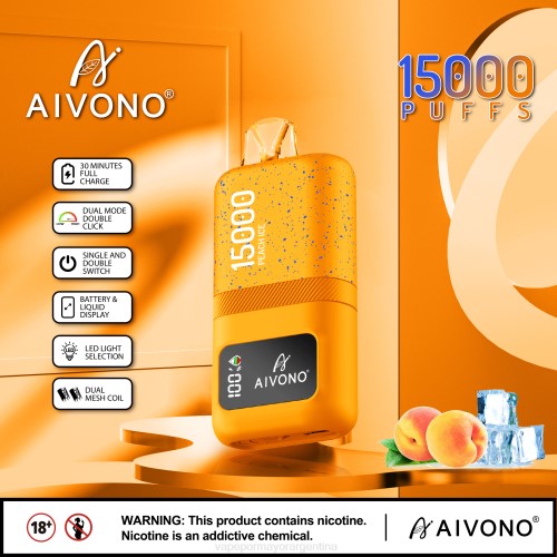Productos De Vapeo Al Por Mayor - Aivono AIM magic 15000 hielo de durazno 02BD59