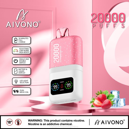 Vaporizador Desechable Al Por Mayor - Aivono AIM magic 20000 hielo de fresa 02BD74