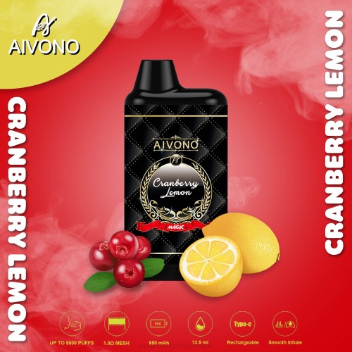 Productos De Vapeo Al Por Mayor - Aivono AIM MAGIC cigarrillo de caja de 5800 bocas limón arándano 02BD89