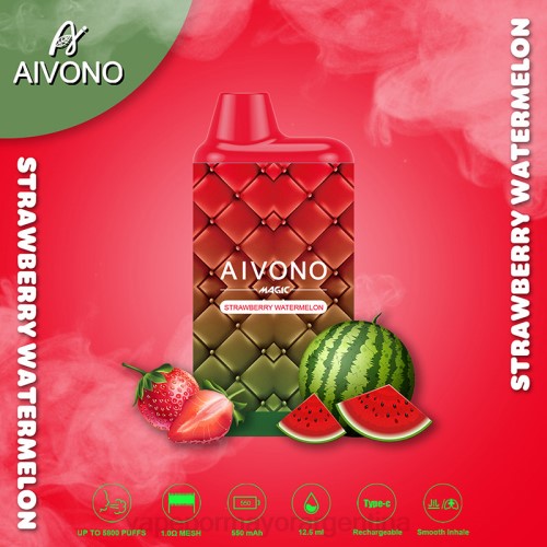 Productos De Vapeo Al Por Mayor - Aivono AIM MAGIC cigarrillo de caja de 5800 bocas sandia fresa 02BD99
