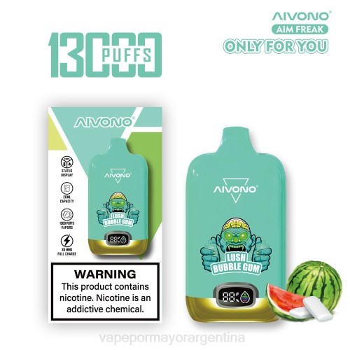 Distribuidor Vapeo Al Por Mayor - Aivono AIM FREAK 13000 chicle exuberante 02BD247