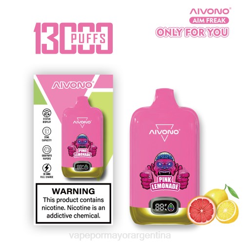 Productos De Vapeo Al Por Mayor - Aivono AIM FREAK 13000 limonada rosa 02BD249