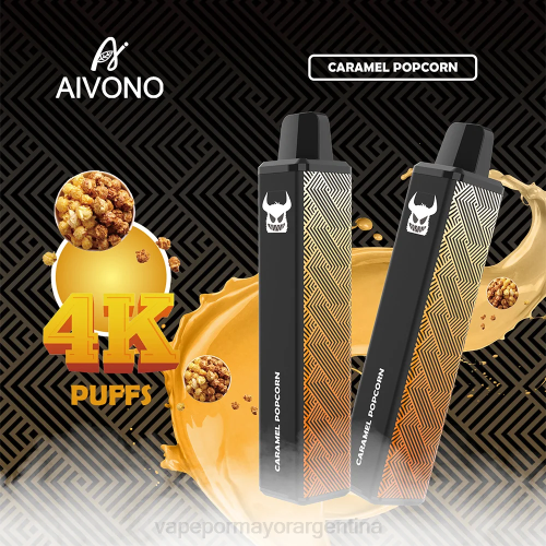 Vape Por Mayor Argentina - Aivono AIM FREAK 4000 palomitas de caramelo 02BD261