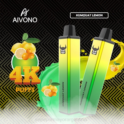 Vapeo Al Por Mayor - Aivono AIM FREAK 4000 limón naranja 02BD256