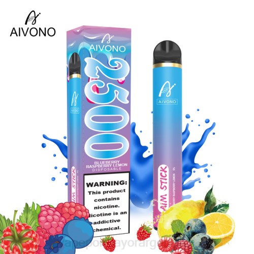 Vaporizador Desechable Al Por Mayor - Aivono AIM STICK 2500 arándano frambuesa limón 02BD154