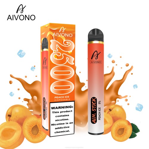 Vaporizador Desechable Al Por Mayor - Aivono AIM STICK 2500 hielo de durazno 02BD144