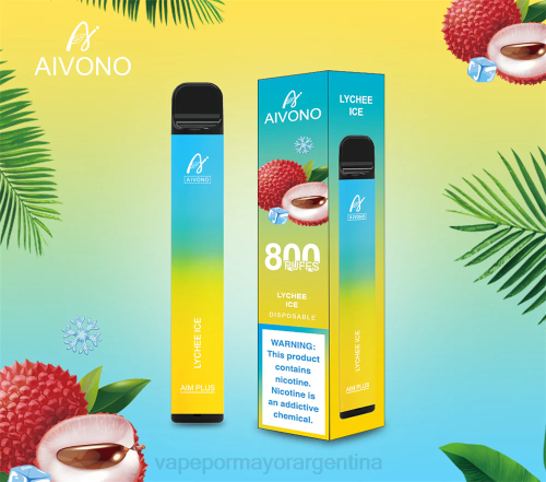 Vape Argentina - Aivono AIM PLUS 800 hielo de lichi 02BD182