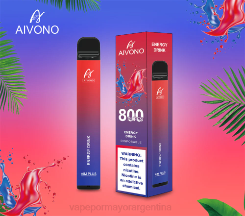 Vape Por Mayor Argentina - Aivono AIM PLUS 800 bebida energética 02BD201