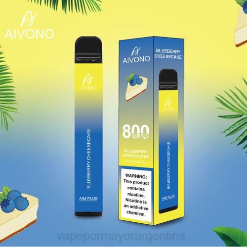 Vaporizador Desechable Al Por Mayor - Aivono AIM PLUS 800 tarta de queso con arándanos 02BD174