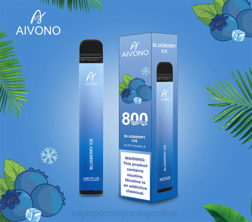 Venta De Vaporizadores Al Por Mayor - Aivono AIM PLUS 800 hielo de arándanos 02BD175