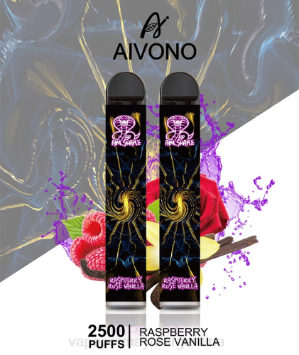 Distribuidor Vapeo Al Por Mayor - Aivono AIM SNAKE 2500 frambuesa rosa vainilla 02BD317