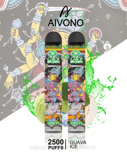 Distribuidor Vapeo Al Por Mayor - Aivono AIM SNAKE 2500 hielo de guayaba 02BD307