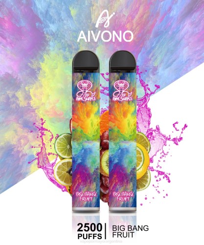 Vape Argentina - Aivono AIM SNAKE 2500 fruta del big bang 02BD322