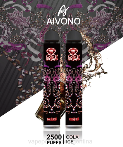 Vape Por Mayor Argentina - Aivono AIM SNAKE 2500 hielo de cola 02BD301
