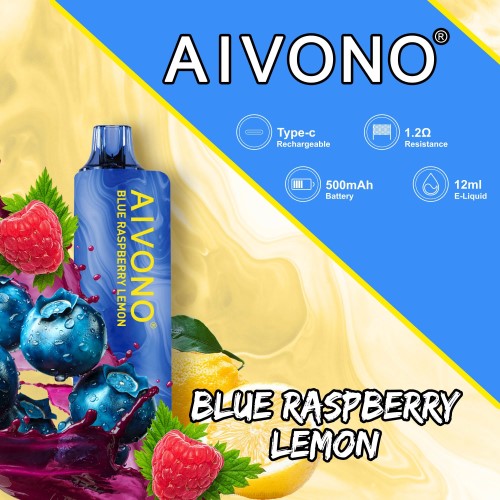 Productos De Vapeo Al Por Mayor - Aivono AIM GUN 7000 arándano frambuesa limón 02BD109
