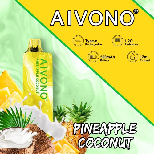 Vapeo Al Por Mayor - Aivono AIM GUN 7000 coco piña 02BD106