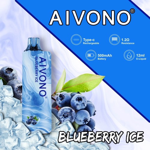 Vaporizador Desechable Al Por Mayor - Aivono AIM GUN 7000 hielo de arándanos 02BD104