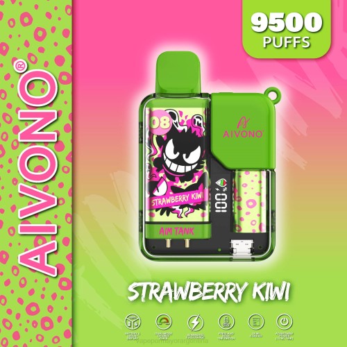 Distribuidor Vapeo Al Por Mayor - Aivono AIM TANK 9500 kiwi fresa 02BD47