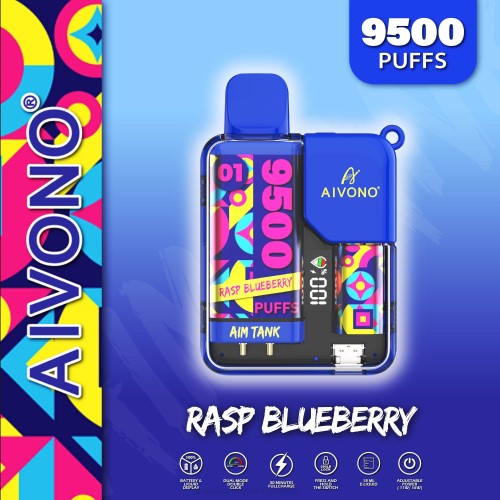 Vaporizador Al Por Mayor - Aivono AIM TANK 9500 frambuesa arándano 02BD33