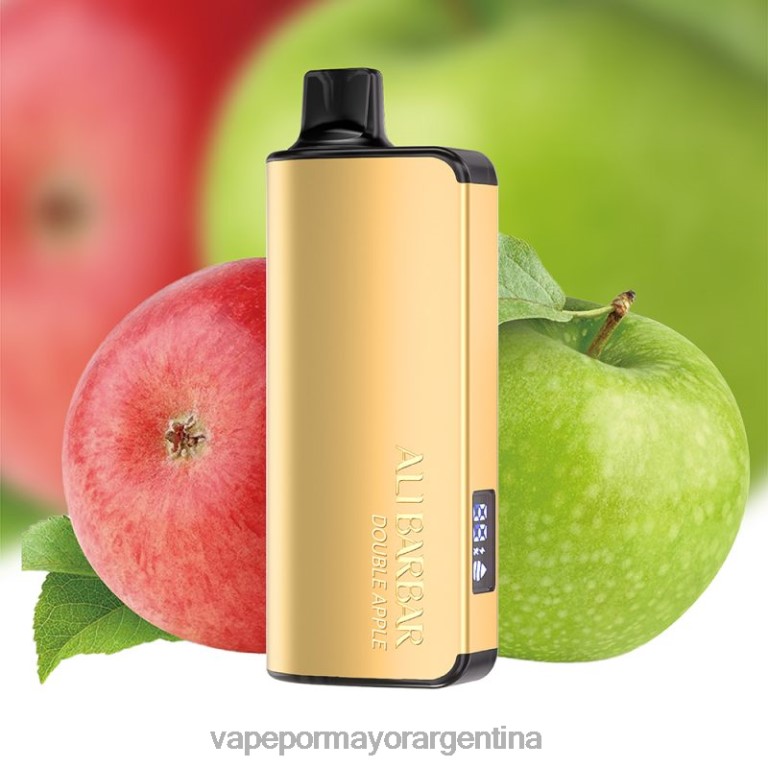 Distribuidor Vapeo Al Por Mayor - Alibarbar Ingot 20000 vaporizadores desechables manzana doble 6262447