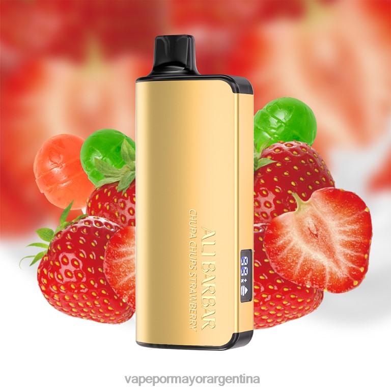Distribuidor Vapeo Al Por Mayor - Alibarbar Ingot 9000 vaporizadores desechables chupa chups fresa 6262417