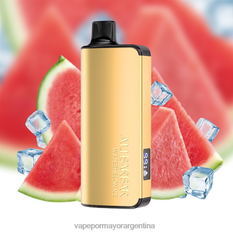 Vapeo Al Por Mayor - Alibarbar Ingot 9000 vaporizadores desechables hielo de sandia 6262426