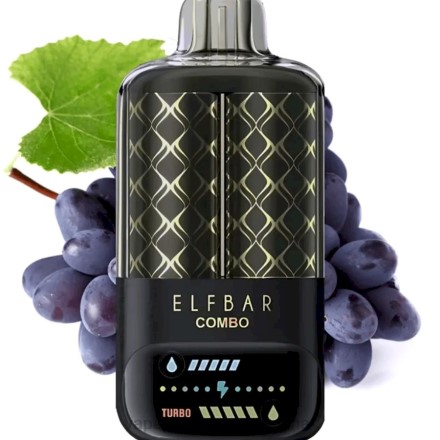 Distribuidor Vapeo Al Por Mayor - Elf Bar Combo 25000 bebida de uva y maría J4607