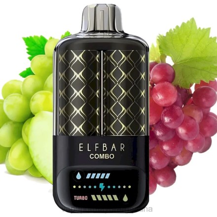 Productos De Vapeo Al Por Mayor - Elf Bar Combo 25000 uva verde y uva J4609