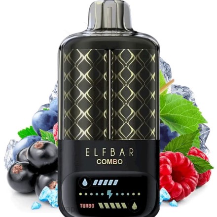 Tienda De Vapeo Al Por Mayor - Elf Bar Combo 25000 grosella negra, frambuesa y uva J4608