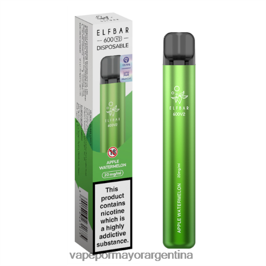 FDLPBF271 sandia manzana - Vaporizador Al Por Mayor ELFBAR 600V2 20 mg