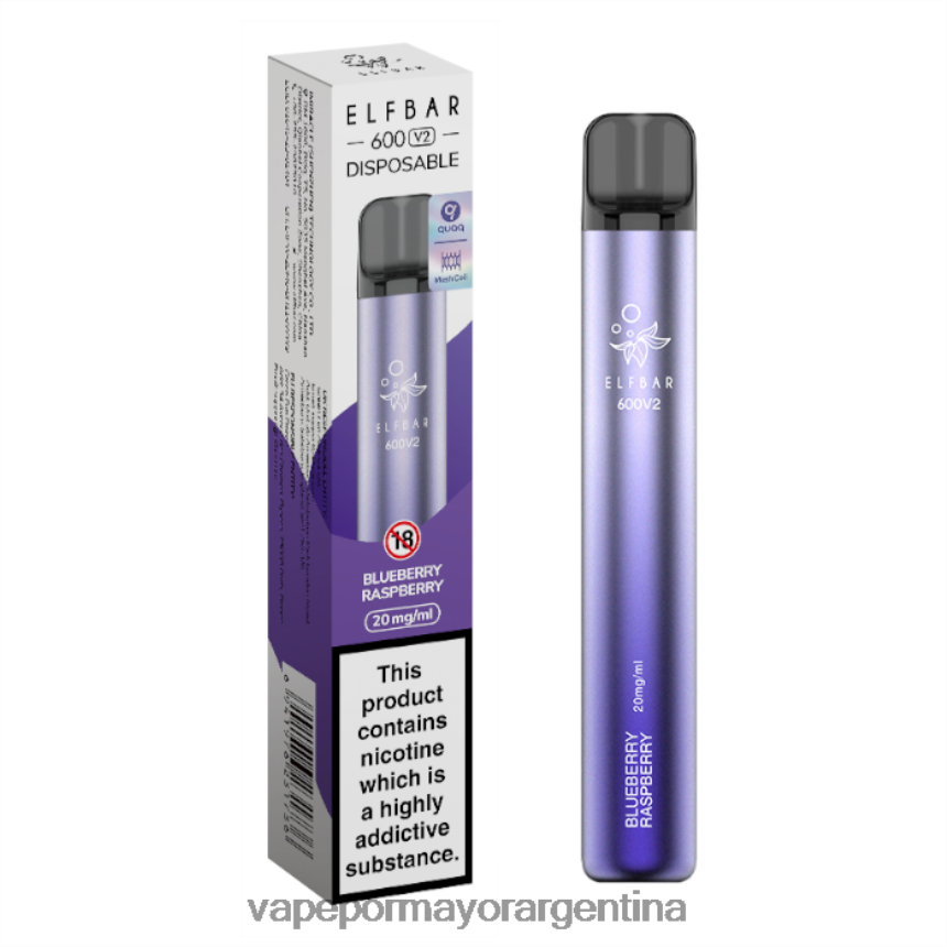 FDLPBF277 frambuesa arándano - Productos De Vapeo Al Por Mayor ELFBAR 600V2 20 mg
