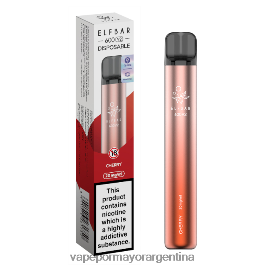 FDLPBF279 cereza - Vape Por Mayor Argentina ELFBAR 600V2 20 mg