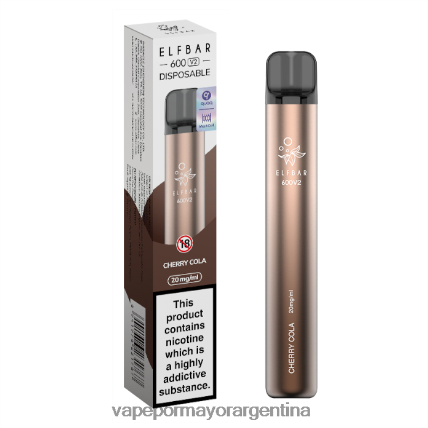 FDLPBF280 cola de cereza - Vape Argentina ELFBAR 600V2 20 mg