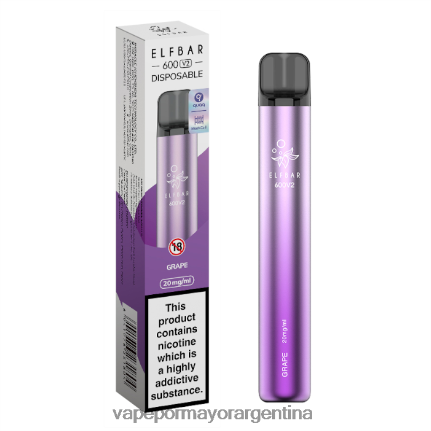 FDLPBF284 uva - Vapeo Al Por Mayor ELFBAR 600V2 20 mg