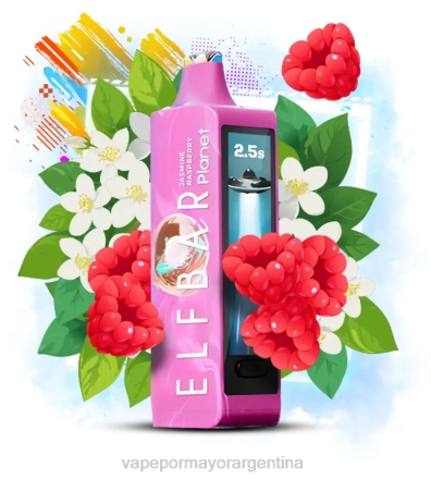 Productos De Vapeo Al Por Mayor - Elf Bar Planet 25000 frambuesa jazmín J46019