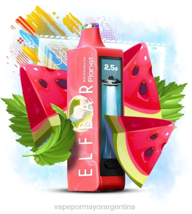 Vape Argentina - Elf Bar Planet 25000 sandía J46012