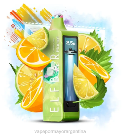 Vapeo Al Por Mayor - Elf Bar Planet 25000 lima limon J46016