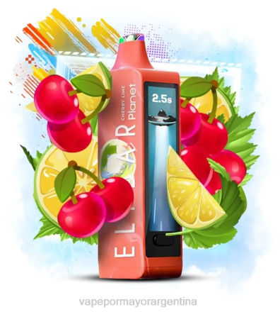 Vaporizador Al Por Mayor - Elf Bar Planet 25000 lima cereza J46023