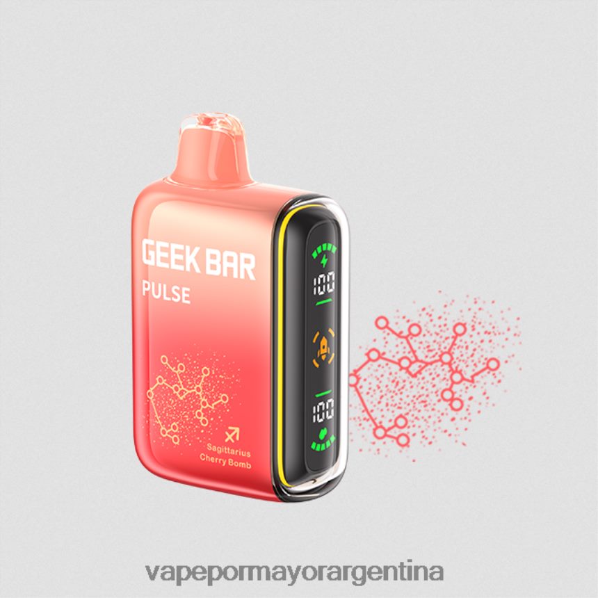 FDLPBF72 Bomba de cereza - Vaporizador Desechable Al Por Mayor GEEK BAR Pulse edición zodiac 7500 inhalaciones/15000 inhalaciones