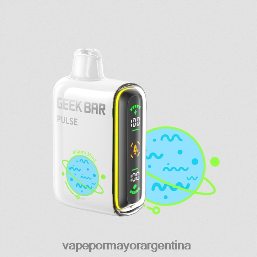 FDLPBF74 menta de miami - Vapeo Al Por Mayor GEEK BAR Pulse edición planeta 7500 inhalaciones/15000 inhalaciones