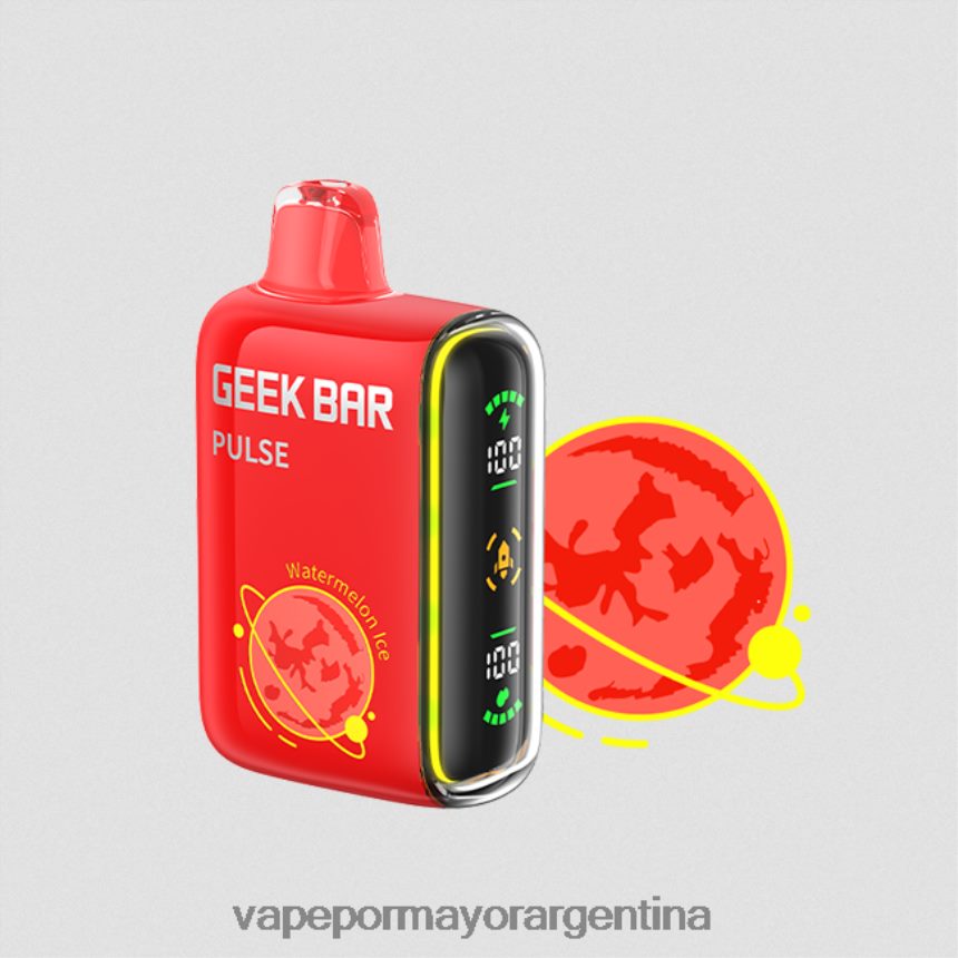FDLPBF80 hielo de sandia - Vape Argentina GEEK BAR Pulse edición planeta 7500 inhalaciones/15000 inhalaciones